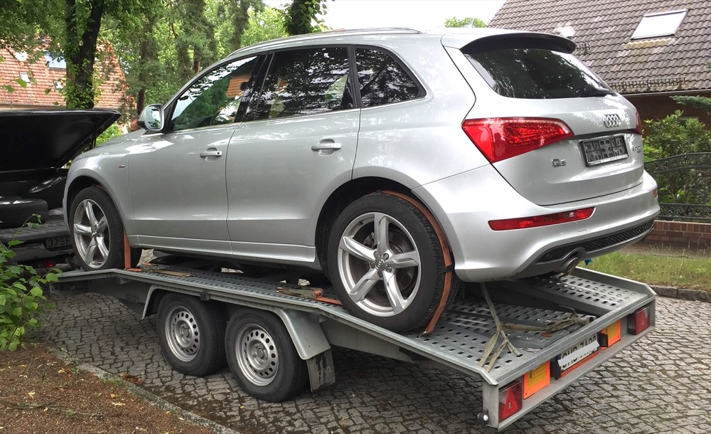 Auto ohne Kennzeichen